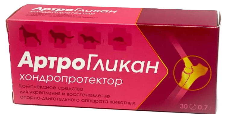 Изображение товара Артрогликан хондропротектор для собак, 30 таблеток