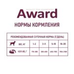 Изображение товара Влажный корм AWARD для взрослых собак паштет из говядины с бататом 400г