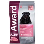 Изображение товара Сухой корм AWARD SPECIAL CARE Weight Control для взрослых собак всех пород для контроля веса со свежим мясом индейки 2кг