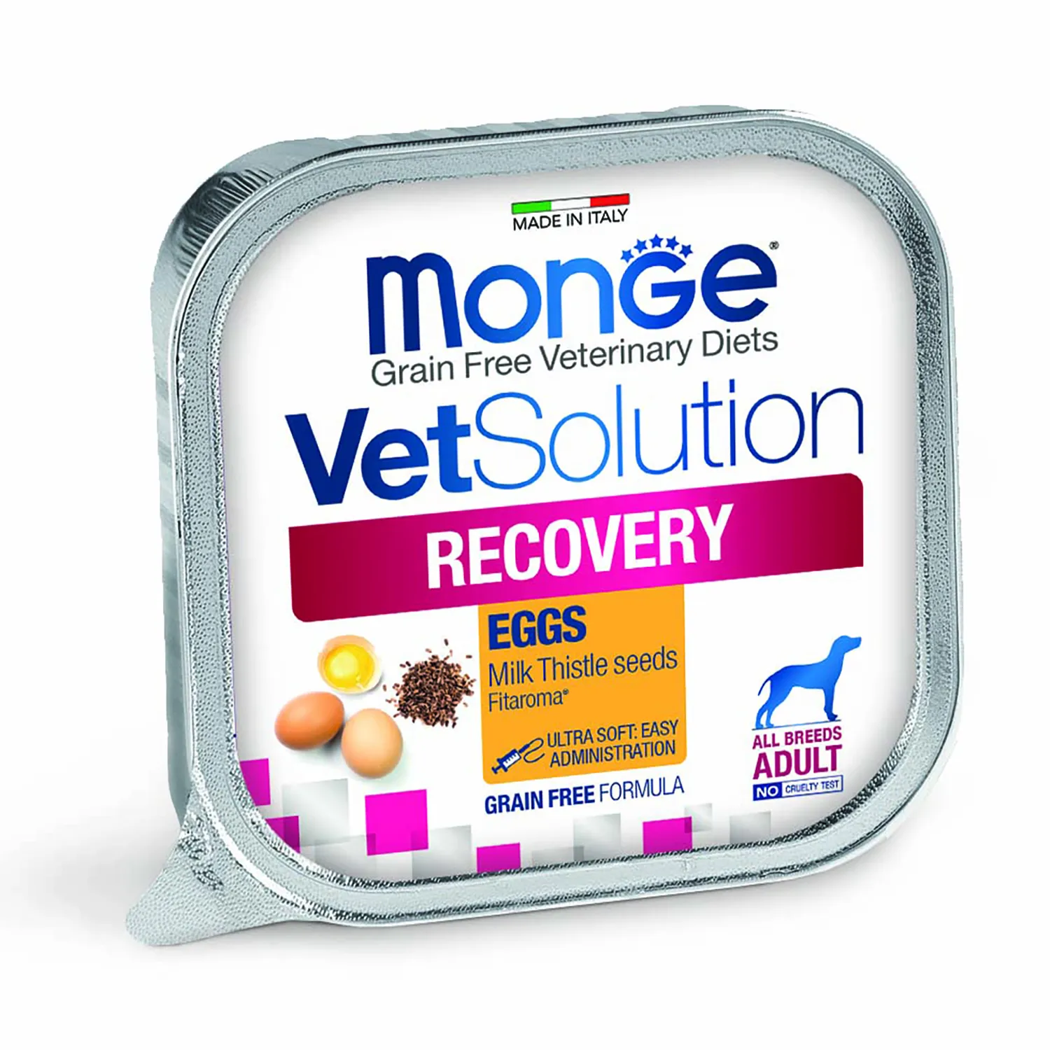 Изображение товара Диетический корм Monge VetSolution Dog Recovery Рекавери для собак при восстановлении питания в период выздоровления 150 г