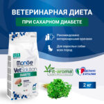 Изображение товара Диетический корм Monge VetSolution Dog Diabetic Диабетик для собак при сахарном диабете 2 кг