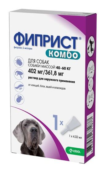 ФИПРИСТ Комбо д/с более 40 кг, 4,02мл №1