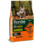 Изображение товара Сухой корм Monge Dog BWild GRAIN FREE, для взрослых собак, беззерновой, утка с картофелем 2,5 кг