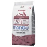 Изображение товара Сухой корм Monge Dog Speciality Line Monoprotein All Breeds Beef and Rice для взрослых собак всех пород, из говядины с рисом 2,5 кг