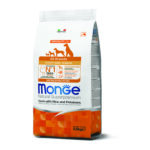 Изображение товара Сухой корм Monge Dog Speciality Line Monoprotein для щенков всех пород, из утки с рисом и картофелем 2,5 кг