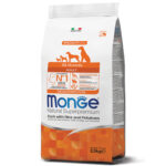 Изображение товара Сухой корм Monge Dog Speciality Line Monoprotein для взрослых собак всех пород, из утки с рисом и картофелем 2,5 кг
