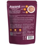 Изображение товара Влажный корм AWARD Sterilized для взрослых стерилизованных кошек кусочки в соусе с индейкой 85г