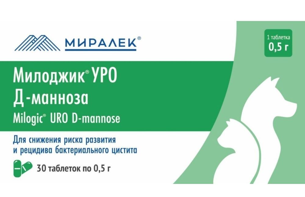 Милоджик УРО Д-манноза, 30 табл