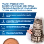 Изображение товара Диетический корм Monge VetSolution Cat Urinary Struvite Уринари Струвит для кошек при заболеваниях мочеполовой системы и струвитном течении МКБ 100г