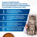 Изображение товара Диетический корм Monge VetSolution Cat Urinary Struvite Уринари Струвит для кошек при заболеваниях мочеполовой системы и струвитном течении МКБ 1,5 кг