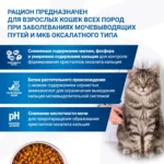Изображение товара Диетический корм Monge VetSolution Cat Urinary Oxalate Уринари Оксалат для кошек при заболеваниях мочеполовой системы и оксалатном течении МКБ 1,5 к