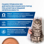 Изображение товара Диетический корм Monge VetSolution Cat Dermatosis Дерматозис для кошек при заболеваниях кожи 100 г