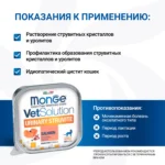 Изображение товара Диетический корм Monge VetSolution Cat Urinary Struvite Уринари Струвит для кошек при заболеваниях мочеполовой системы и струвитном течении МКБ 100г