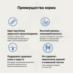 Изображение товара Сухой корм CRAFTIA GALENA DOG HYPOALLERGENIC DERM CARE Гипоаллердженик для собак при пищевой аллергии и заболеваниях кожи 2 кг