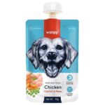 Изображение товара Wanpy Dog Лакомство для собак Мясное пюре из курицы 90 г