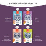 Изображение товара Wanpy Cat Лакомство для кошек Мясное пюре из утки 90 г