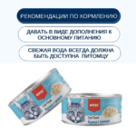 Изображение товара Wanpy Cat Консервы для кошек «Кусочки курицы и треска» 95 г